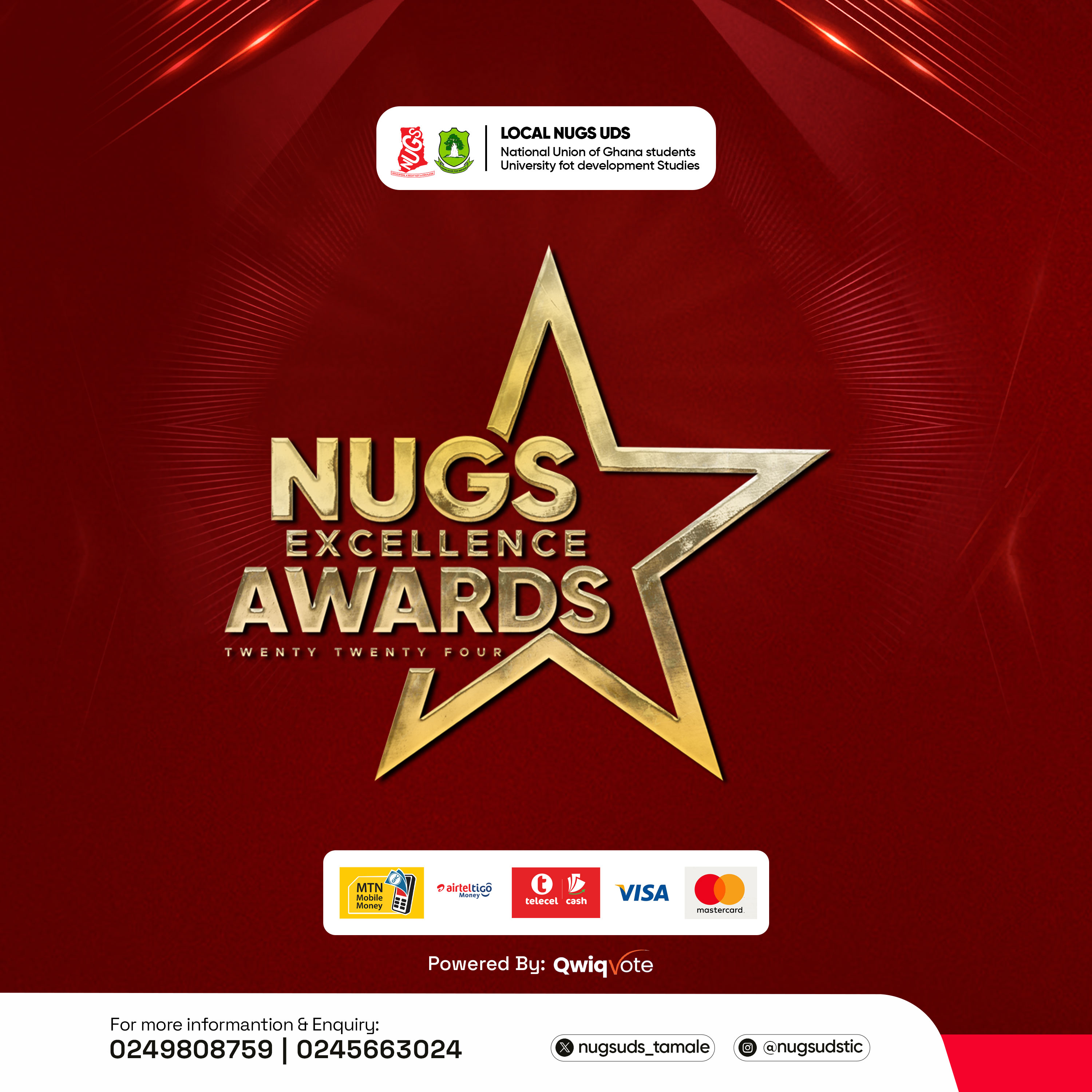 NUGS EXCELLENCE AWARDS